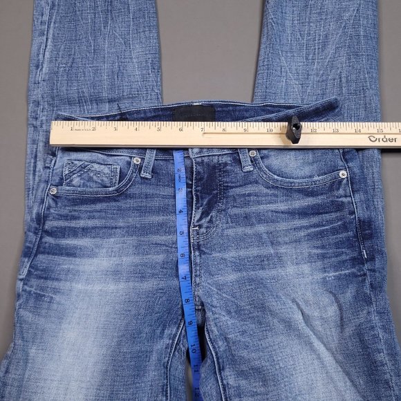 Buckle Black No.53 Straight Leg Starched Medium Wash Jeans Preppy 26x31 - Picture 7 of 8